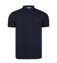 T8597 DEWBERRY ERKEK SLIMFIT GÖMLEK-LACİVERT (Karışık)