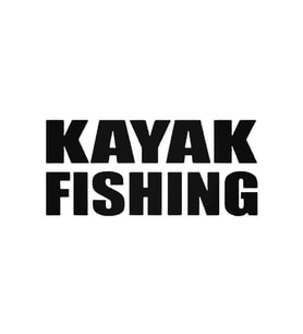 Kayak Fishing Oto Sticker 20 Cm
