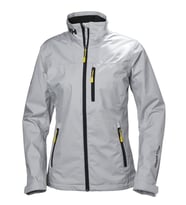 Helly Hansen W Crew Midlayer Jacket Kadın Ceket Grey Fog Gri