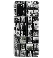 Samsung Galaxy S20 Fe Kılıf Desenli Silikon Güzel Kılıf Atatürk Kolaj 1330