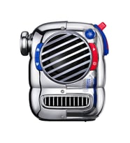 Divoom Spark Pop Bluetooth Hoparlör, Mavi