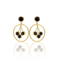 Kadir Jewellery 22 Ayar Altın Kaplama Vintage Küpe -El İşçiliği Ve Hipoalerjenik Küpe