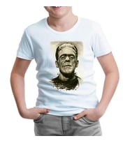 Frankenstein Beyaz Çocuk Tshirt