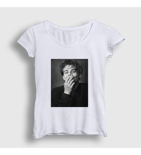Presmono Kadın Beyaz Kodak Leonardo Dicaprio T-Shirt 465451tt (Beyaz)