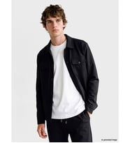 LCW Vision Siyah Loose Fit Erkek Ceket