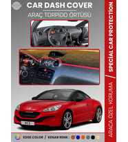 PEUGEOT PARTNER TEPEE (2008-2018) KAPAKLI Torpido Örtüsü Ön Göğüs Koruma Tam Uyum