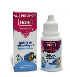 Hobi Kafes Kuşları İçin Bağırsak Düzenleyici 30 Ml 1 Adet (Çok Renkli)
