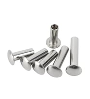 M5×45 mm SS304 Yarı Tüplü İnce Başlı Paslanmaz Perçin (20’li Paket) – Makine & Çelik Konstrüksiyon Birleştirme