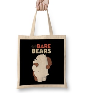 We Bare Bears 08 Bez Çanta Uzun Saplı