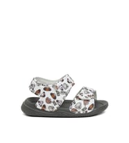 Elit SY016 Patik Erkek Çocuk Düz Sandalet Füme
