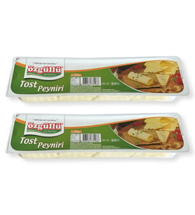 Özgüllü Dilimli Tost Peyniri 1 Kg x 2 Adet