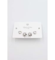 Çoklu Set Küpe - Gümüş