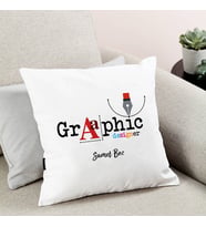Kişiye Özel Grafik Tasarımcılarına Özel Yastık
