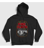 Presmono Unisex Siyah Atom Heart Mother Pink Floyd Kapüşonlu Sweatshirt 76080tt
