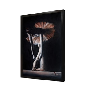 Balerin Çerçeveli Mdf Tablo