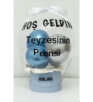 YENİ DOĞAN ERKEK BEBEK HEDİYE İSME ÖZEL (Mavi)