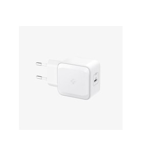 Spigen 30W GaN USB-C Adaptör Hızlı Şarj Aleti iPhone&Android&iPad&MacBook Type-C PE2008 White Outlet