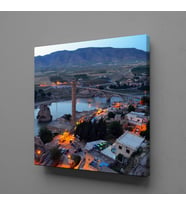 HASANKEYF MANZARASI KANVAS TABLO 180x180cm