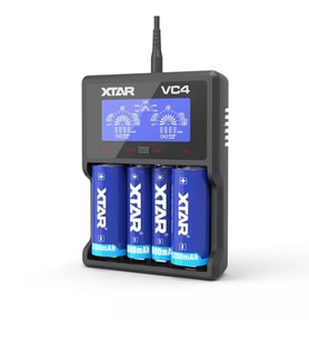 VC4 Dörtlü Li-ion / NI-CD / NI-MH Pil Şarj Cihazı