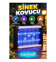 Sessiz Çalışan UV Işıklı Elektrikli Sinek Öldürücü Lamba Haşere Kovucu