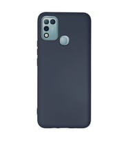 İnfinix Hot 10 Play Kılıf Nano İçi Kadife Silikon - Lacivert
