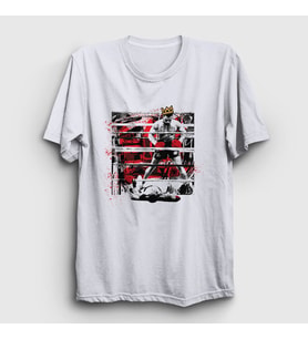 Presmono Unisex Beyaz Empire Mike Tyson T-Shirt 158079tt
