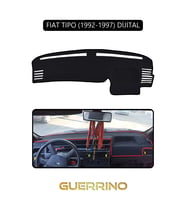 FIAT TIPO 1992-1997 Modellerine Uygun DijitalTORPİDO KORUMA HALISI SİYAH KENAR