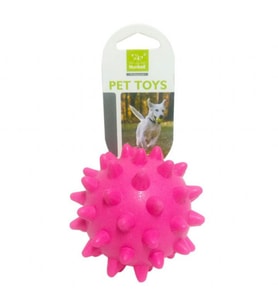 Nunbell Zilli, Suda Batmaz, Plastik Kirpi Top Köpek Oyuncağı 9 cm (1 Adet)