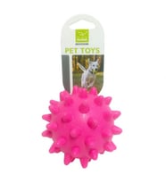 Nunbell Zilli, Suda Batmaz, Plastik Kirpi Top Köpek Oyuncağı 9 cm (1 Adet)