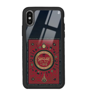 iPhone X Peaky Blinders Shelby Co. Tasarımlı Glossy Telefon Kılıfı