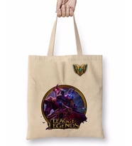 Jhin LoL League Of Legends Bez Çanta Uzun Saplı