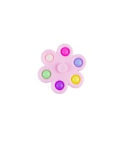 Oyuncak Stres Çarkı Altılı Stres Baloncuklu Pembe