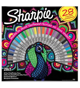 Sharpie Fine Permanent Markör 28li Tavuzkuşu 2058158