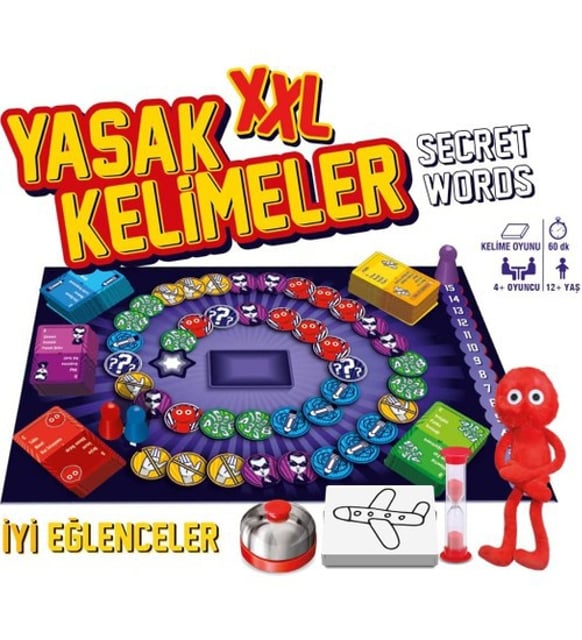 KS Games Yasak Kelimeler Oyunu Kuklalı XXL