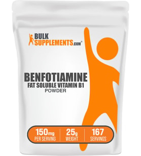 Supplement Benfotiamine Fat Soluble B1 25 G . usa