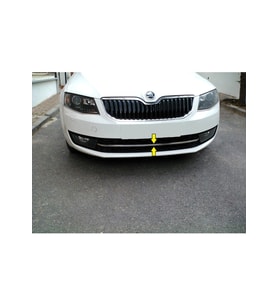 Skoda Octavia A7 Krom Ön Tampon Çıtası 2013 - 2017