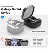 Lexroo Samsung Galaxy Buds4 Pro/Buds 4 için Kılıf Galaxy Buds4 Kulaklık Kılıfı Deri Görünümlü