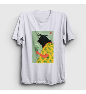 Presmono Unisex Beyaz Boyfriend Valentine's Day Sevgililer Günü T-Shirt 284249tt