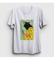 Presmono Unisex Beyaz Boyfriend Valentine's Day Sevgililer Günü T-Shirt 284249tt