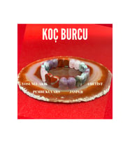 Koç Burcu Doğal Taş Roleks Bileklik