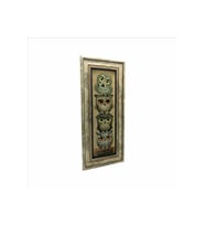 Sevimli Baykuşlar Baskılı Taş Tablo 20x46
