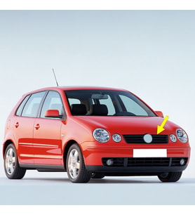 VW Polo 2002-2005 Ön Panjur Izgarası 6Q0853651C