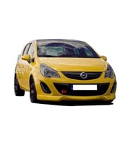 Opel Corsa Uyumlu D (2011 - 2015) Makyajlı Stainmetz Ön Tampon Ek (Plastik)