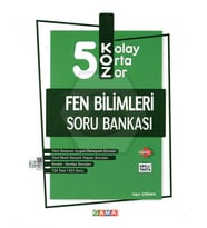 Gama 5.Sınıf Koz Fen Bilimleri Soru Bankası (Beyaz)