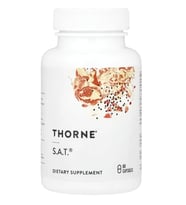 Thorne, S.A.T.®, 60 Capsules.Silybin Phytosome,Artichoke extract,Curcumin Phytosome.70.