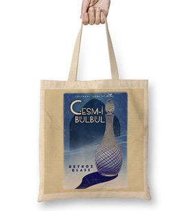 Cesm-i Bülbül Bez Çanta Uzun Saplı
