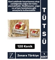 Rahatlama Arınma Dinginlik Meditasyon Yoga Chakra Pozitif Enerji Hoş Kokulu KONİK TÜTSÜ 120 Adet