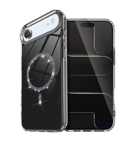 iPhone 17 Air Live Diamond Magsafe Kapak - Siyah