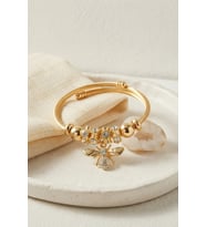 Arı Model Gold Renk Charm Bileklik