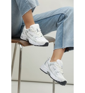 MONARC IV Spor Ayakkabı - Günlük Unisex Sneaker (Beyaz)
